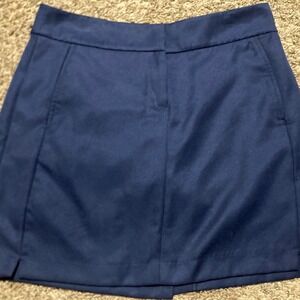 IZOD Golf Womens Navy Blue Skirt